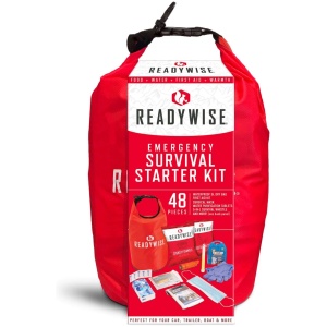 ReadyWise emergency survival starter kit, 48 pieces.