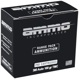 Ammo Incorporated 380 auto ammunition box