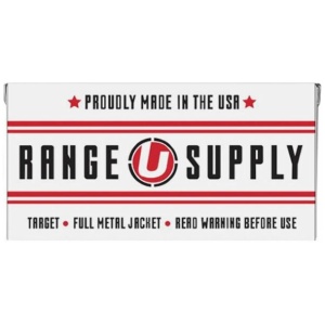 Range Supply ammunition box, made in USA.
