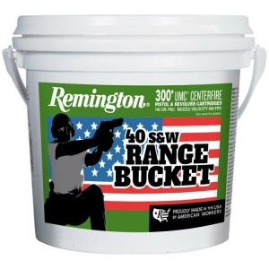 Remington 40 S&W Range Bucket Ammunition