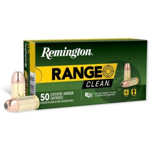 Remington Range Clean handgun cartridges box