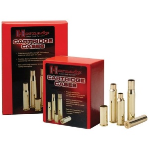 Hornady cartridge cases boxes and examples