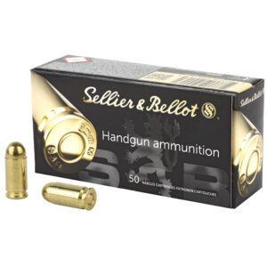 Sellier & Bellot Pistol & Revolver Ammo 9mm Makarov 95 gr FMJ  50/box