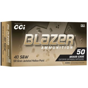 Blazer Ammunition 40 S&W 50 rounds box