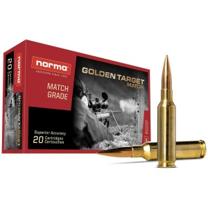 Golden Target Match cartridges and packaging