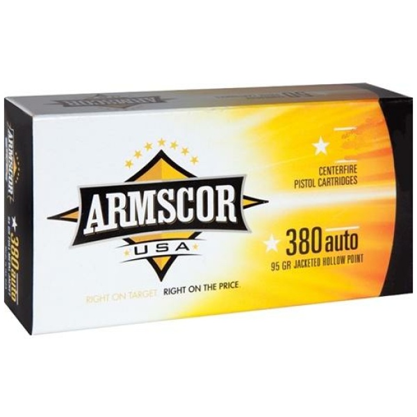 Armscor .380 Auto ammunition box