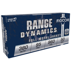 Range Dynamics 380 auto ammunition box.