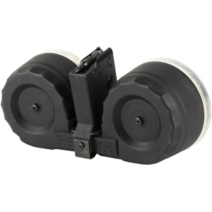 KCI USA AR-15 Gen 2 Rifle Drum Magazine .223 REM/5.56x45mm 100/rd Black