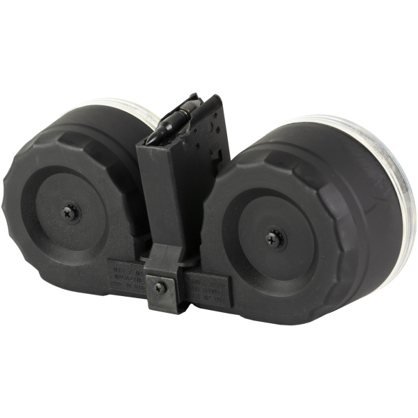 KCI USA AR-15 Gen 2 Rifle Drum Magazine .223 REM/5.56x45mm 100/rd Black