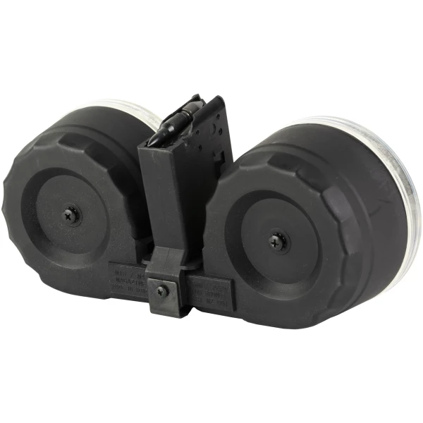 KCI USA AR-15 Gen 2 Rifle Drum Magazine .223 REM/5.56x45mm 100/rd Black