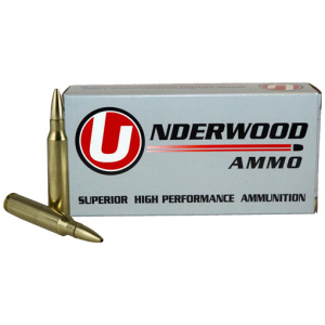 Underwood Ammo high performance ammunition box and bullets