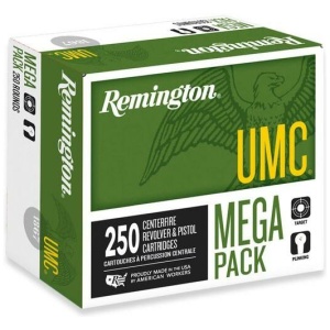 Remington UMC 250 Revolver Pistol Cartridges Mega Pack