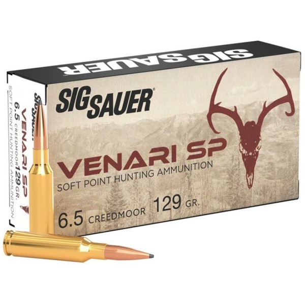Sig Sauer Venari SP 6.5 Creedmoor ammo box