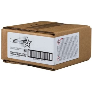 Box of Independence ammunition with barcode label.