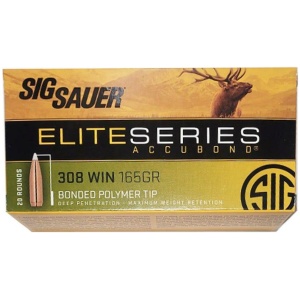 SIG Sauer Elite Series .308 Win ammunition box