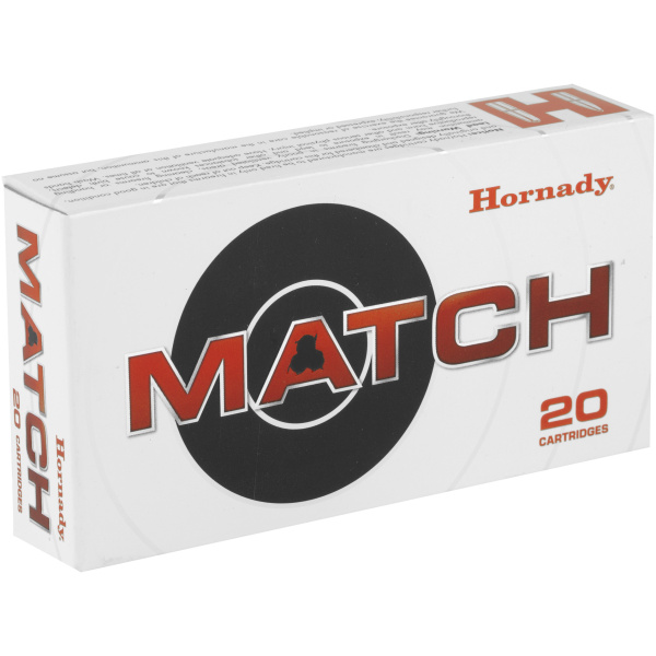 Hornady Match 20 cartridges packaging
