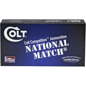 Colt Competition National Match ammunition box
