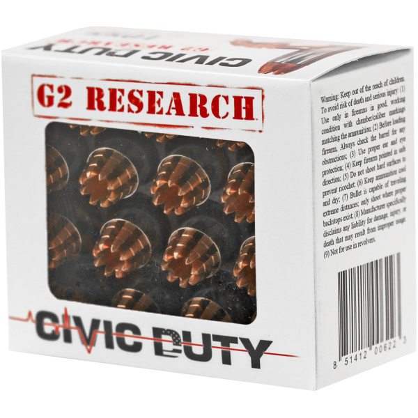 G2 Research Civic Duty ammunition box