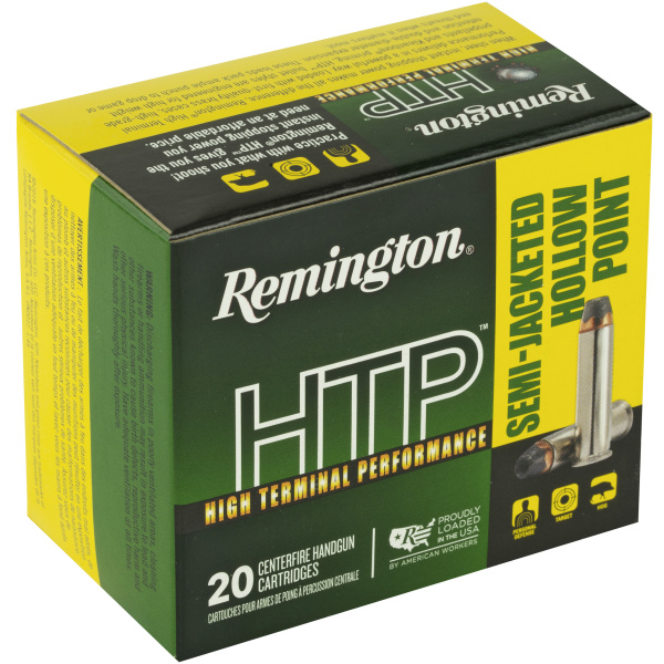 Remington HTP Handgun Ammunition 38 Spl+P 125 gr SJHP 945 fps 20/ct - Image 2