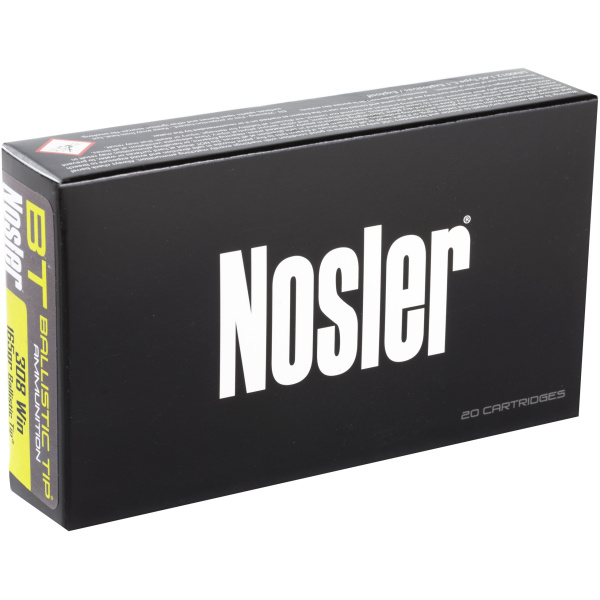 Nosler ammunition box, 20 cartridges