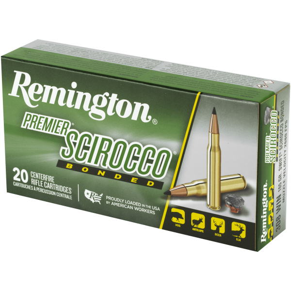 Remington Premier Scirocco 20 Rifle Cartridges Box