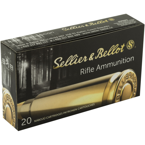 Sellier & Bellot rifle ammunition box