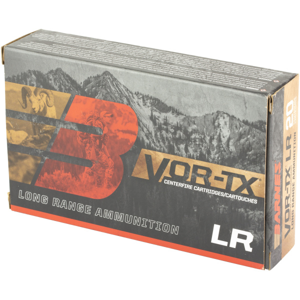 Barnes Vor-Tx LR ammunition box