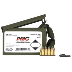 PMC ammunition box with cartridges 5.56mm