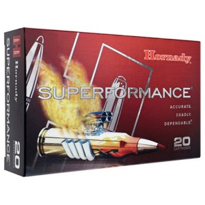 Hornady ammunition box 20 cartridges Superformance
