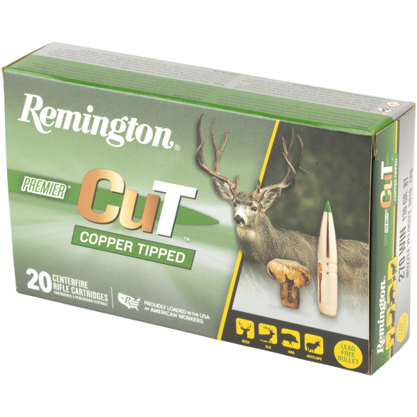Remington Premier Copper Tipped Rifle Cartridges Box