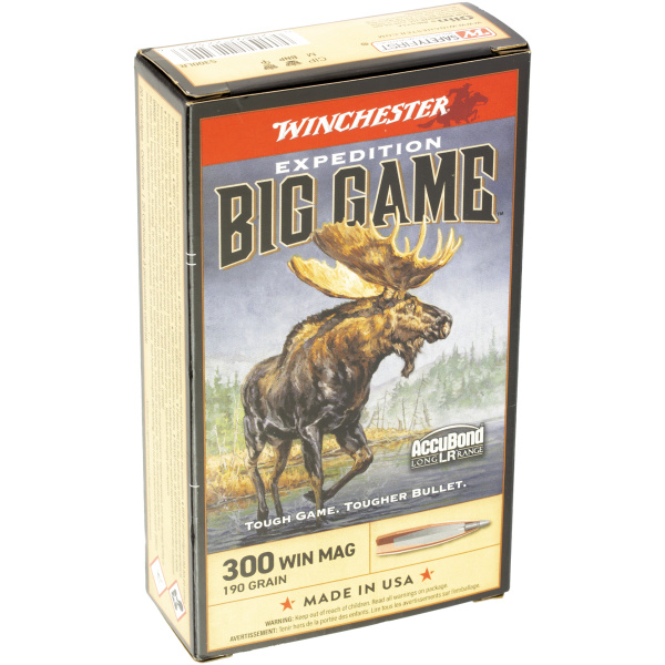 Winchester Big Game 300 Win Mag Ammunition Box