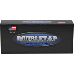 Doubletap ammunition box with USA flag.