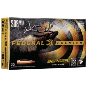Federal Premium 308 Win ammunition box