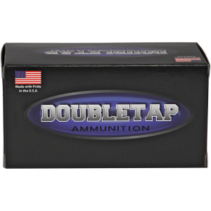 DoubleTap ammunition box, USA flag displayed.