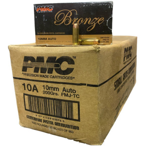 PMC Bronze 10mm auto ammo box