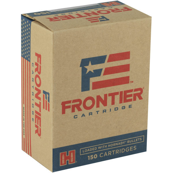 Frontier Cartridge ammunition box, 150 Hornady bullets.