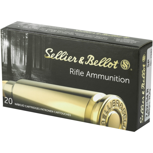 Sellier & Bellot rifle ammunition box
