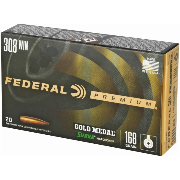 Federal Premium .308 Winchester ammunition box