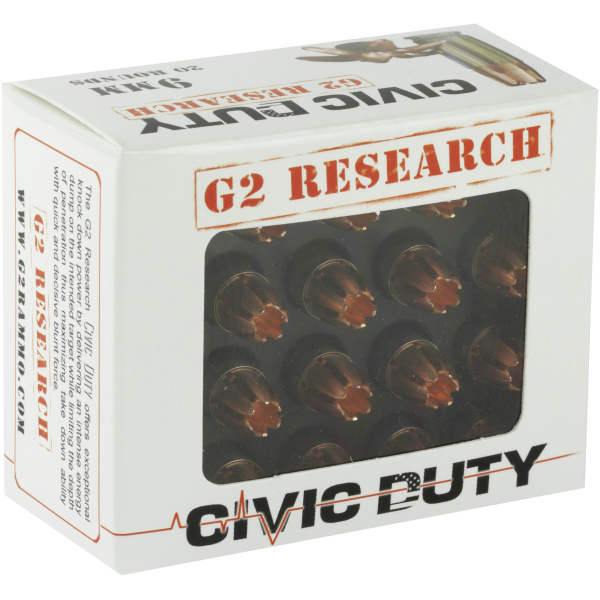 G2 Research Civic Duty ammunition box