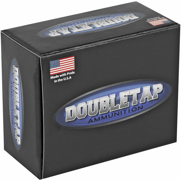 DoubleTap Ammunition box, USA made, black packaging.