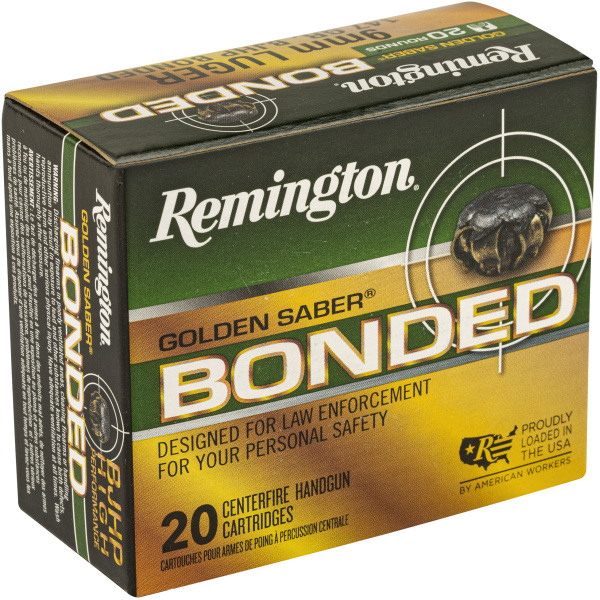 Remington Golden Saber Bonded ammunition box