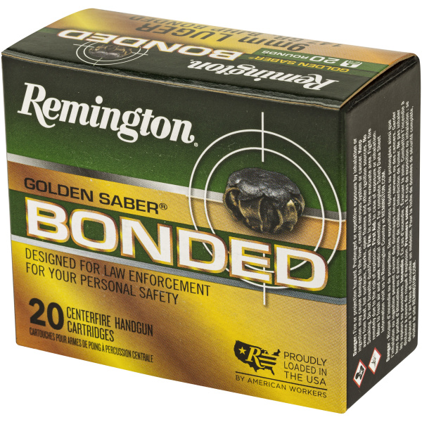 Remington Golden Saber Bonded ammunition box
