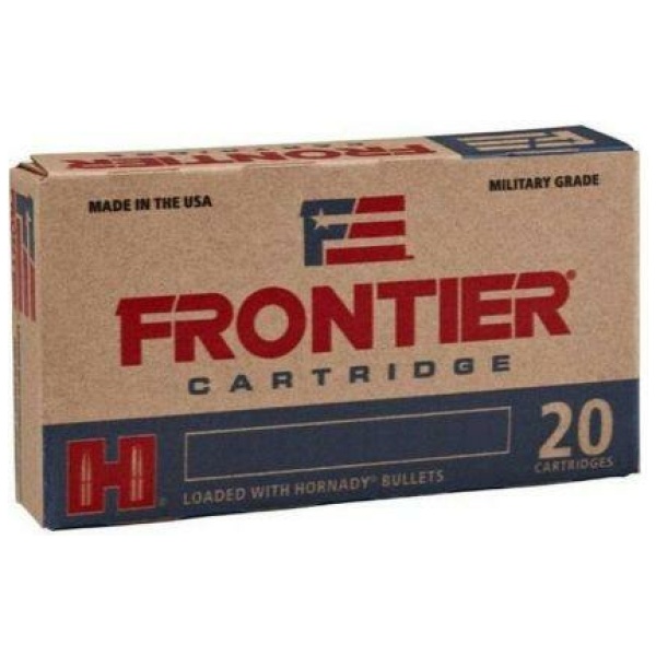 Frontier cartridge box with twenty military-grade bullets.