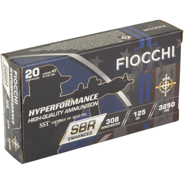 Fiocchi 308 Winchester ammunition box