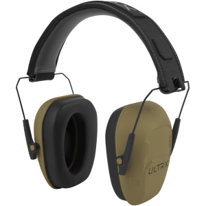 Noise-canceling earmuffs for hearing protection