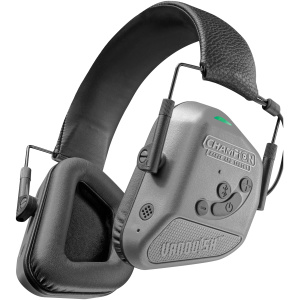 Noise-canceling earmuffs with adjustable headband