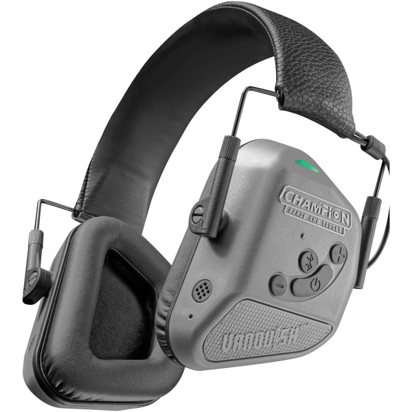 Noise-canceling earmuffs with adjustable headband