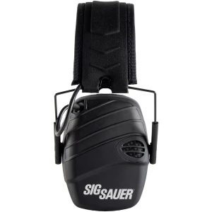 Black SIG SAUER sound-reducing earmuffs