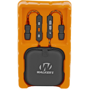 Walker's ear protection with carry case in packaging.