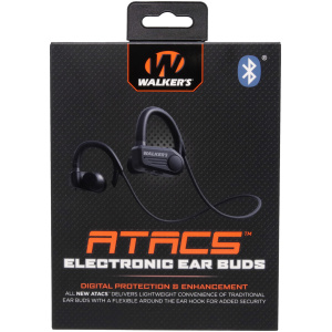 Walker's ATACS electronic ear buds packaging
